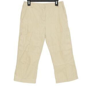 Lafuma Womens Pants Cargo Capri Y2K Outdoor Gorpcore Casual Hiking Khaki Size 8